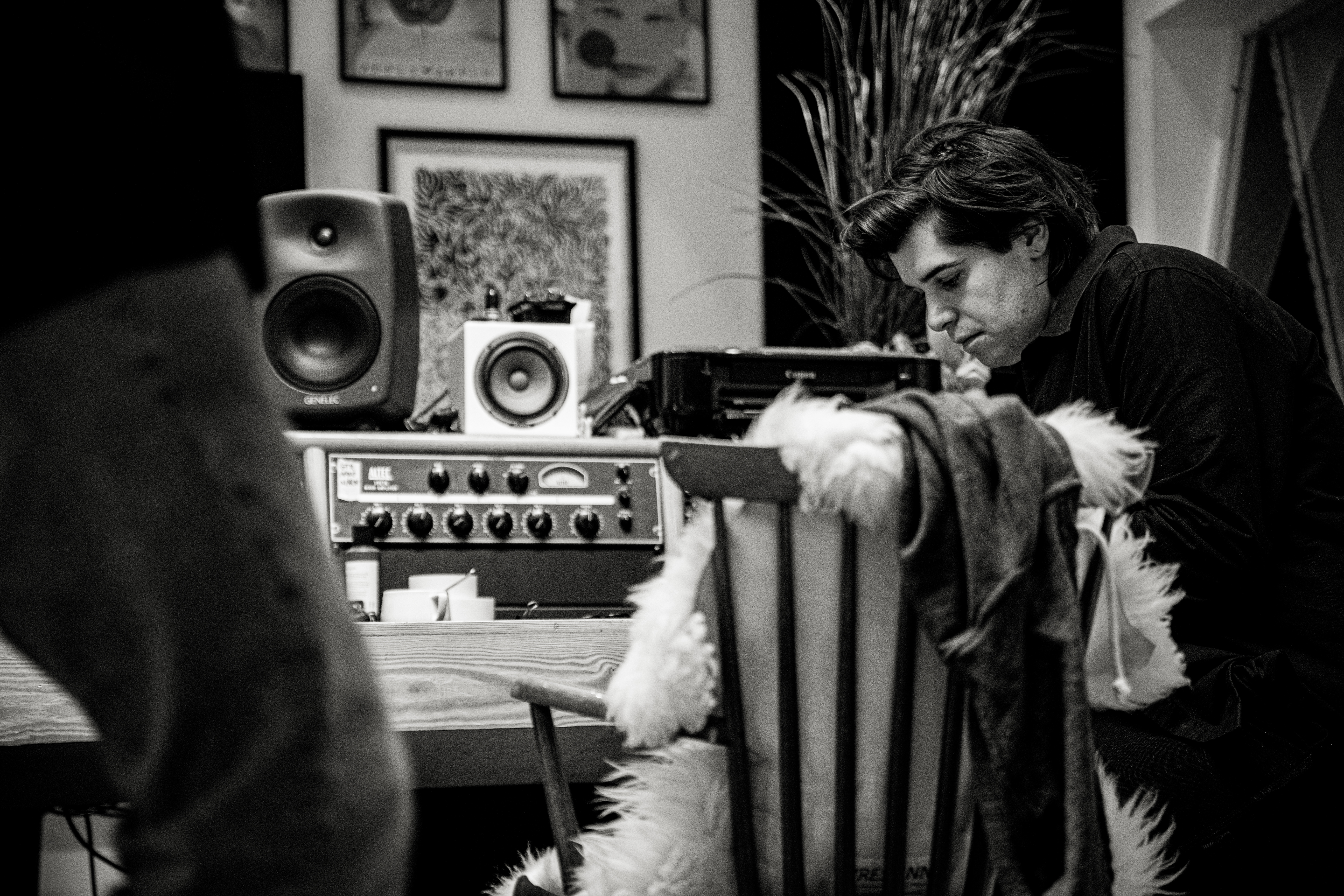 SONS recording session